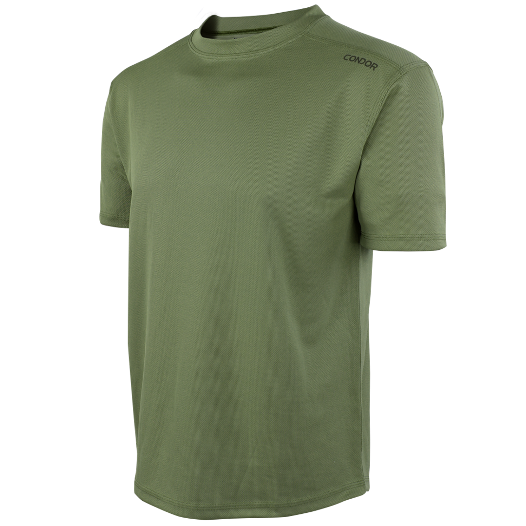 Vêtement tactique Condor — Maxfort Short Sleeve Training Top — Vert olive / L
