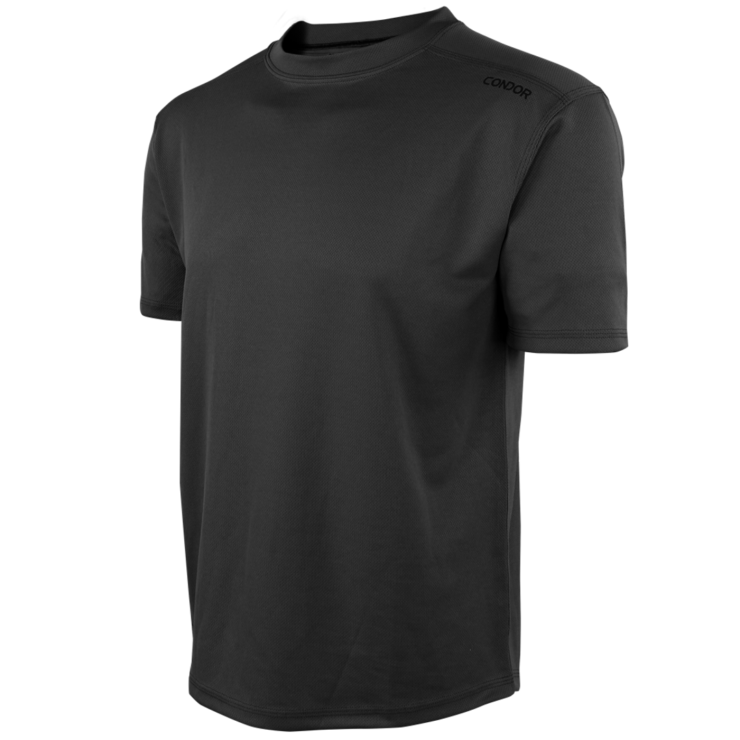 Vêtement tactique Condor — Maxfort Short Sleeve Training Top — Noir / L