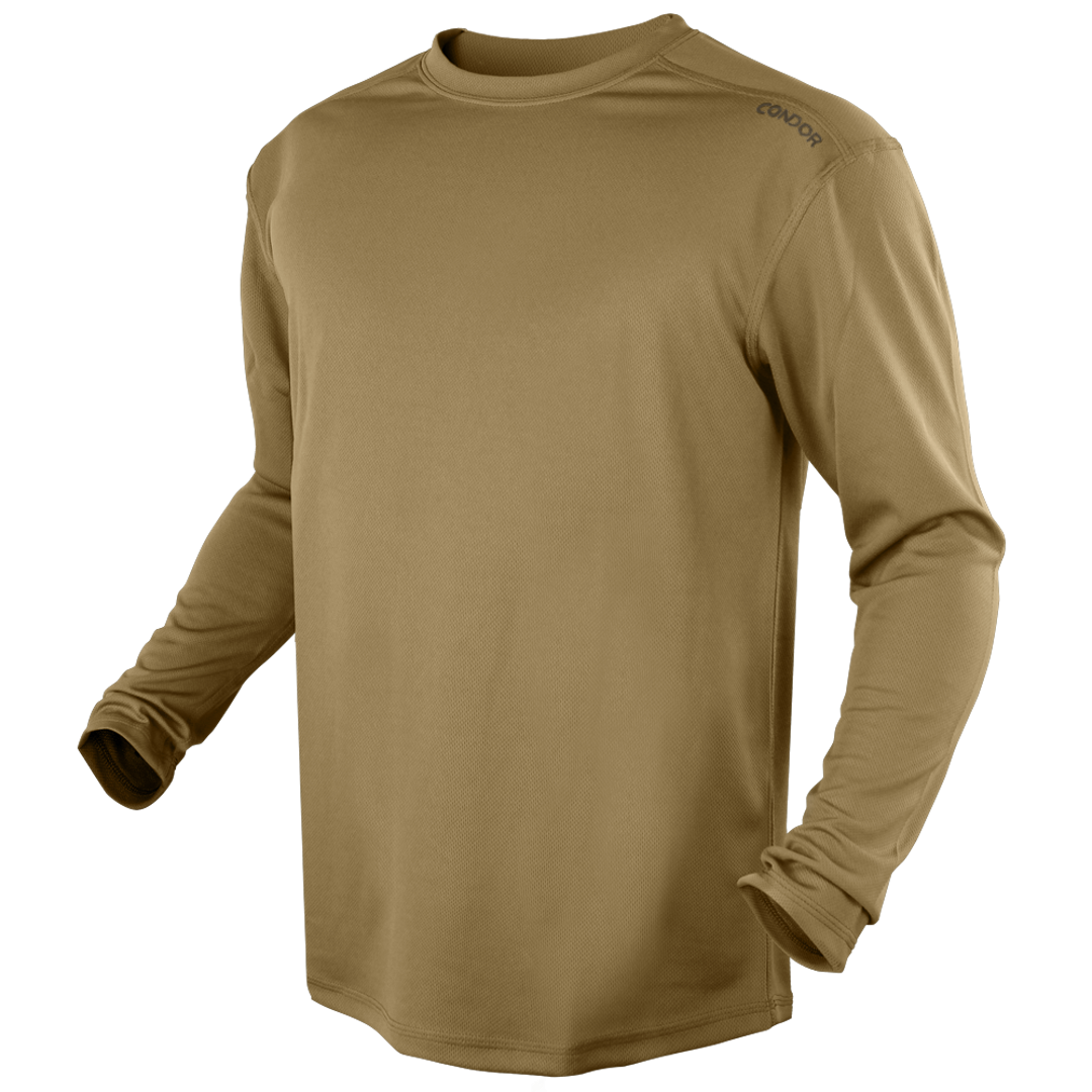 Vêtement tactique Condor — Maxfort Long Sleeve Training Top — Sable / L