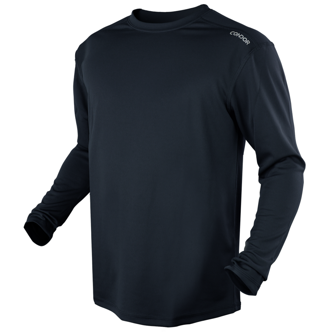 Vêtement tactique Condor — Maxfort Long Sleeve Training Top — Bleu marine / L