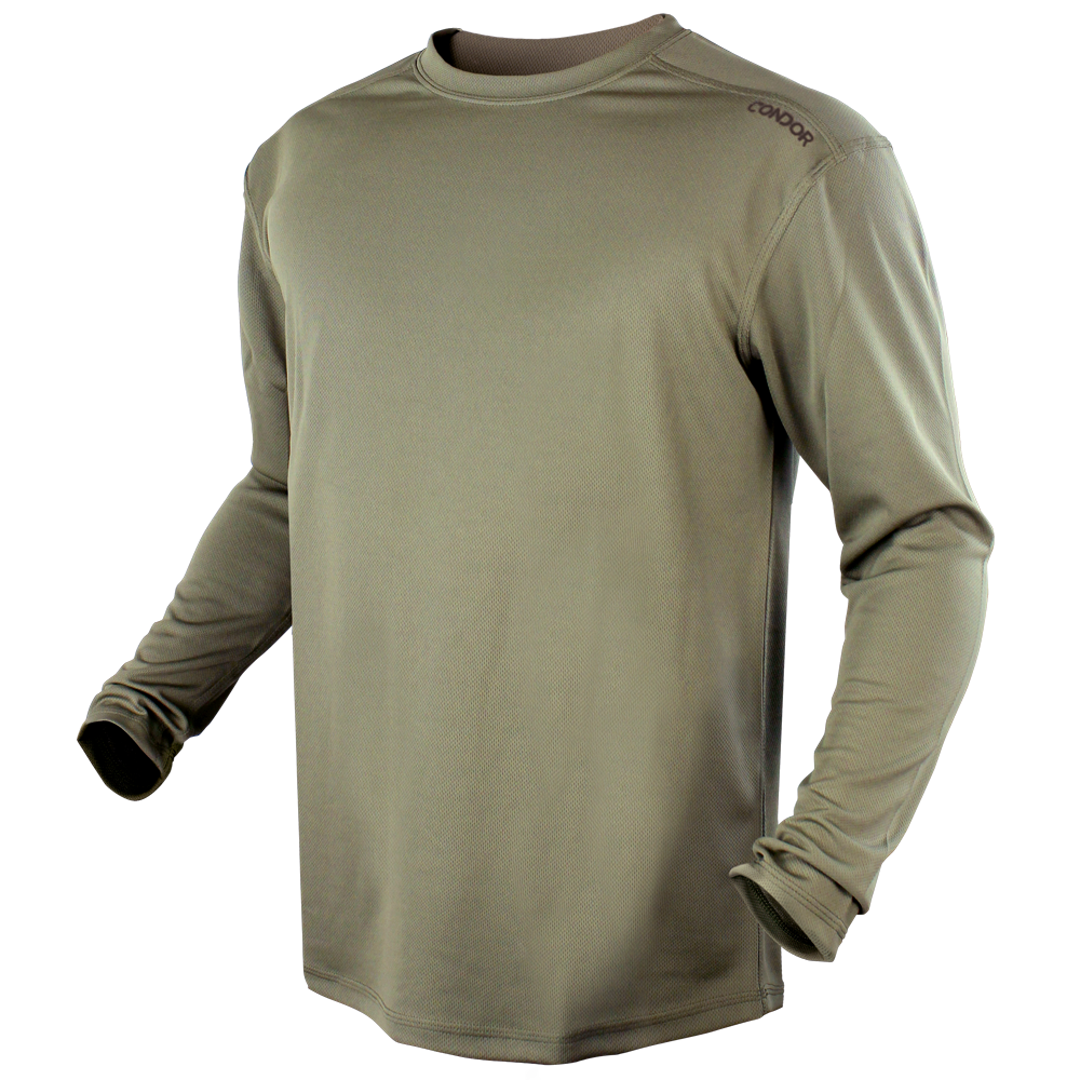 Vêtement tactique Condor — Maxfort Long Sleeve Training Top — Sable coyote / L