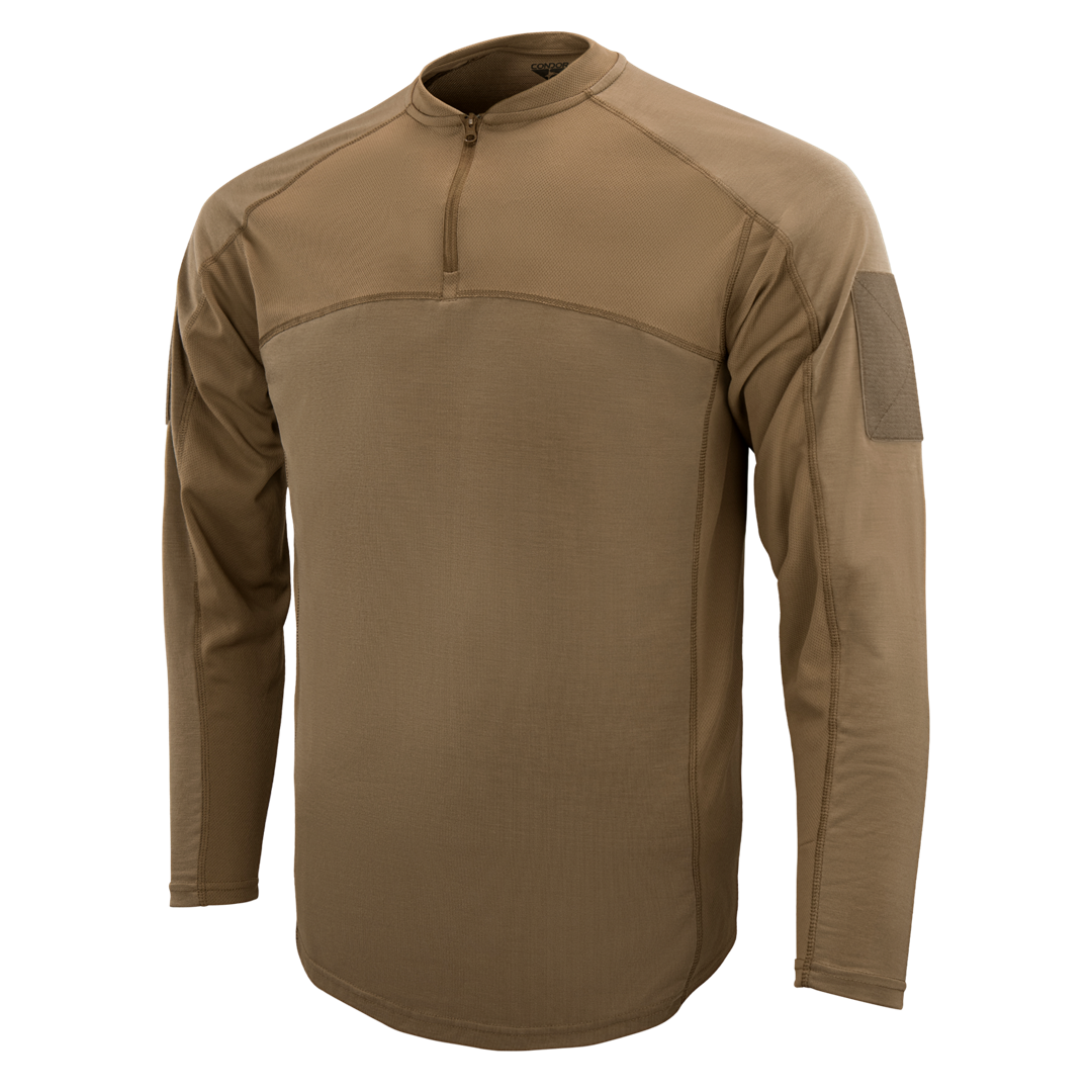 Vêtement tactique Condor — Trident Long Sleeve Battle Top — Sable / L