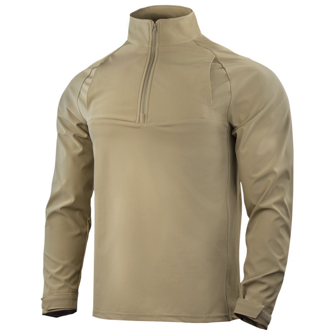 Vêtement extérieur Condor — Patrol Quarter Zip Softshell Gen II — Beige argenté / L