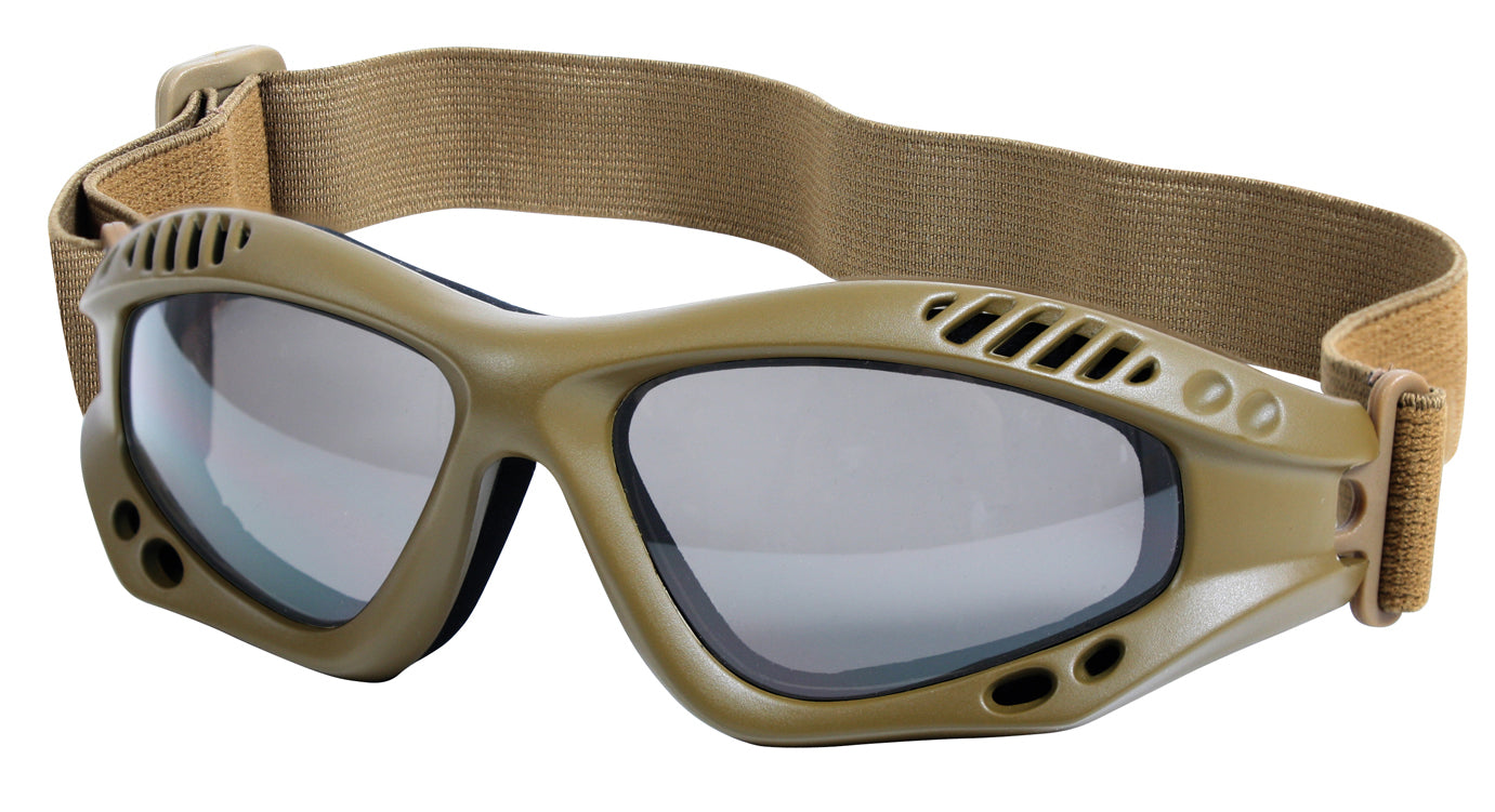 Rothco Ventec Tactical Goggles - Color : Coyote Brown