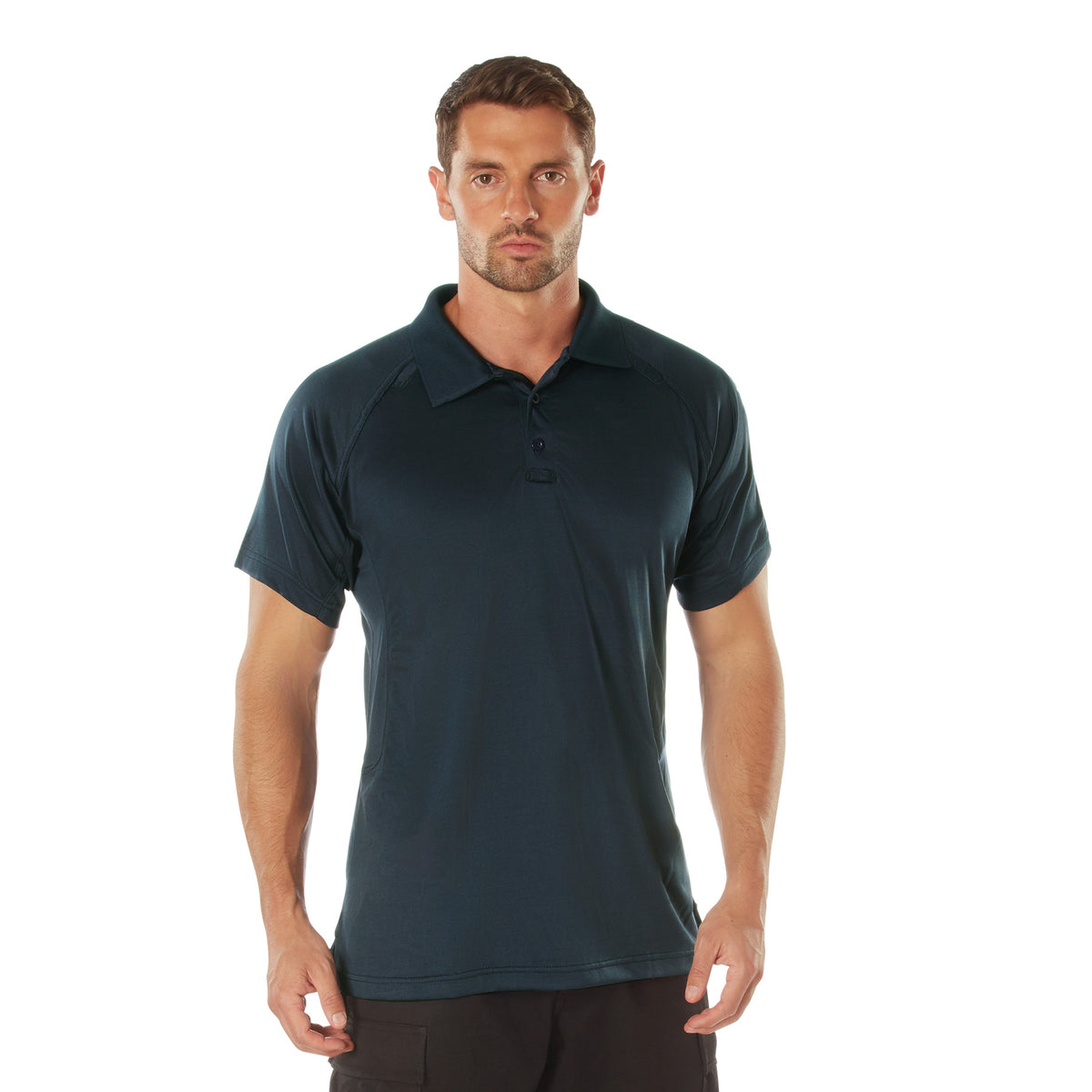 Rothco On Duty Performance Polo - Color : Midnight Navy Blue, Size : 3XL