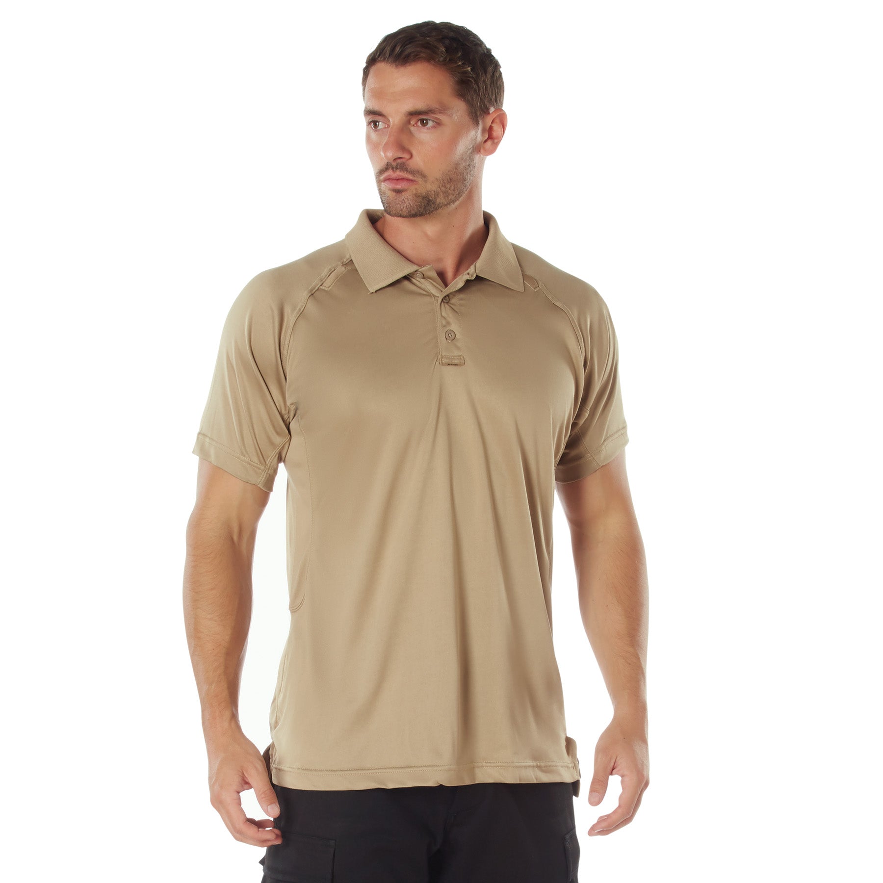 Rothco On Duty Performance Polo - Color : Tan, Size : 3XL