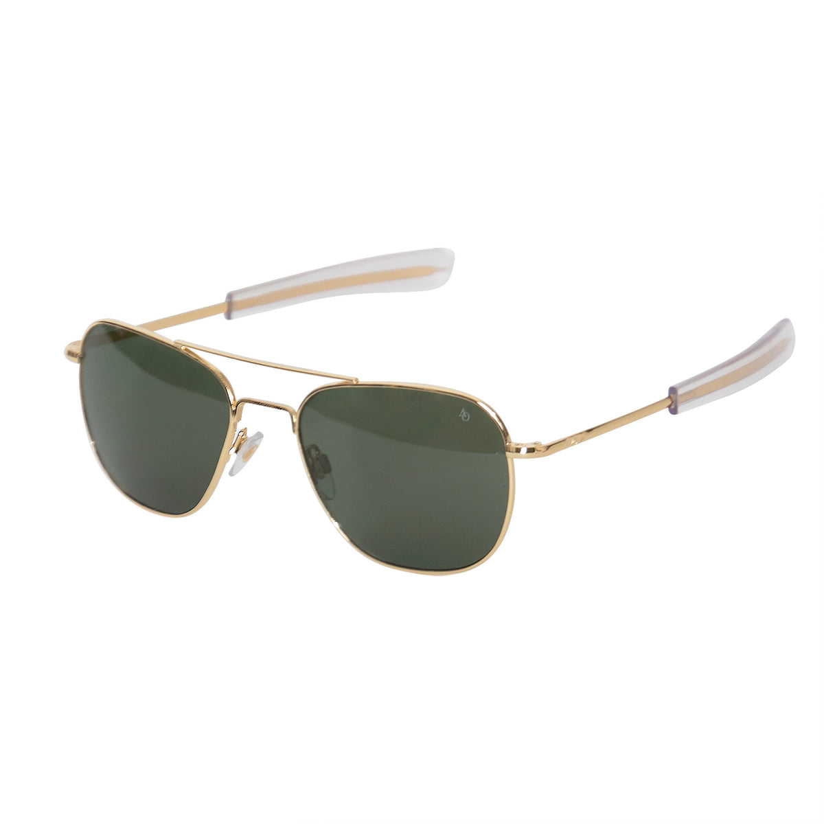 AO Eyewear Original Pilots Sunglasses - Color : Gold, Size : 55 MM