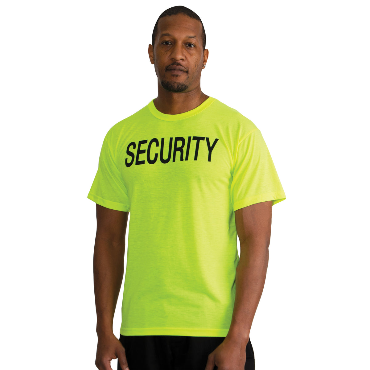 Rothco 2-Sided Security T-Shirt - Safety Green - Size : 3XL