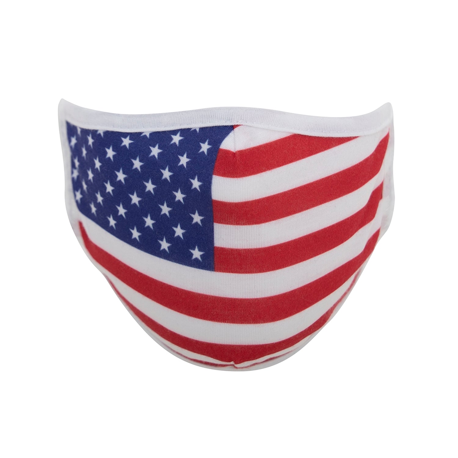 Rothco US Flag Reusable 3 Layer Facemask - Color : Red / White / Blue, Size : L / XL