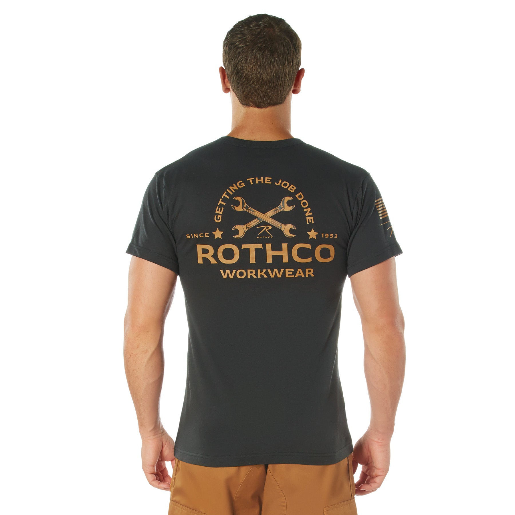 Rothco Getting The Job Done T-Shirt - Color : Black, Size : 3XL