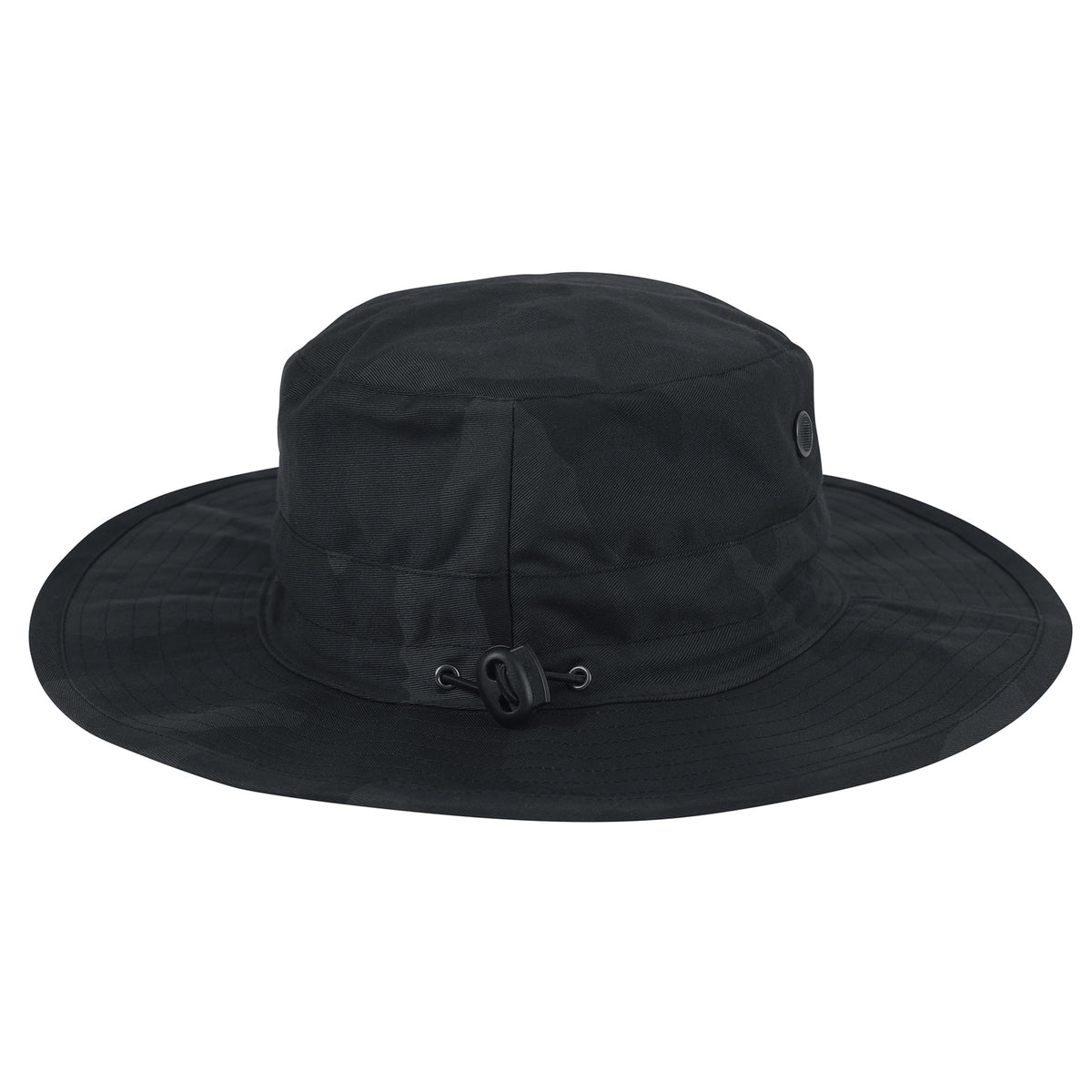 Rothco Adjustable Boonie Hat - Color : Midnight Black Camo