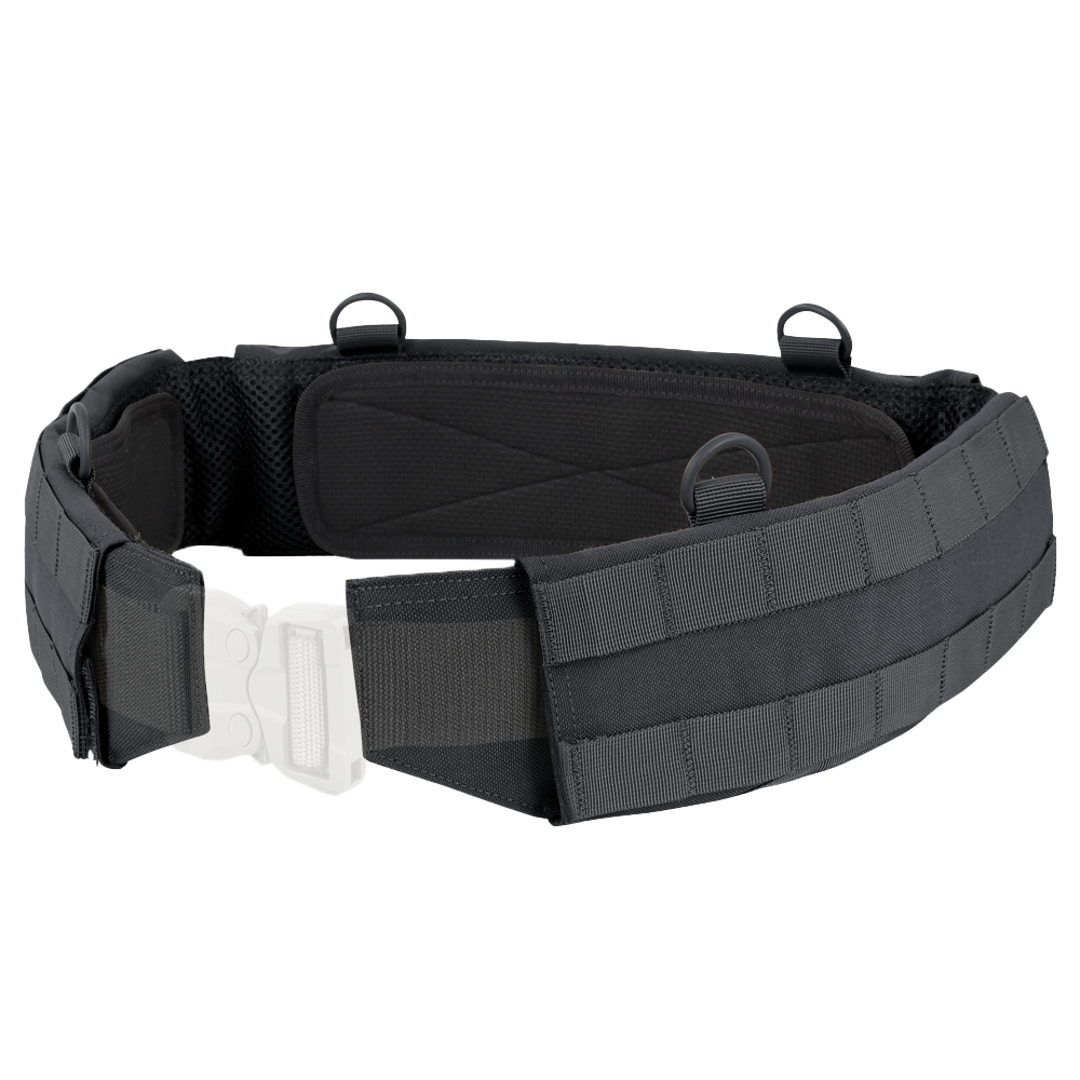 Ceinture Condor — Slim Battle Belt — Noir / L
