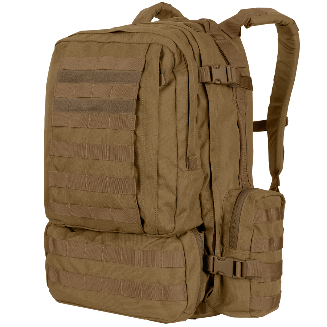 Sac à dos Condor — 3-Day Assault Backpack 50L — Brun coyote