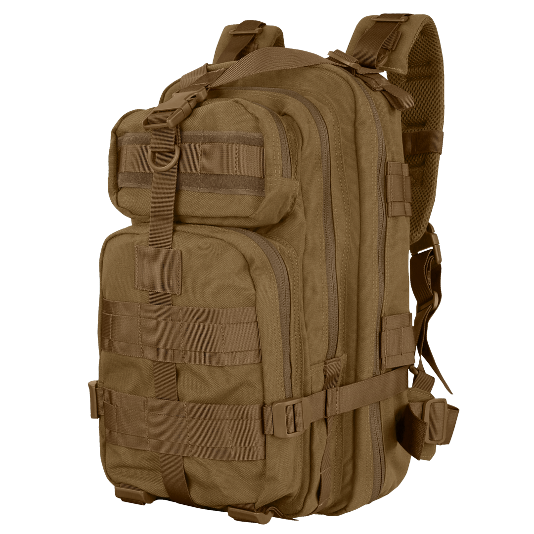 Sac à dos Condor — Compact Assault Backpack 24L — Brun coyote