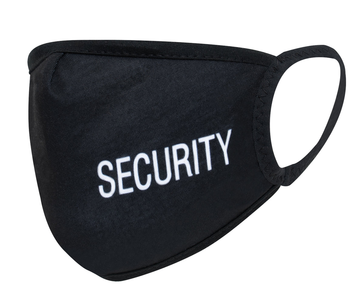 Rothco Reusable 3 Layer Facemask With Security Print - Size : M / L