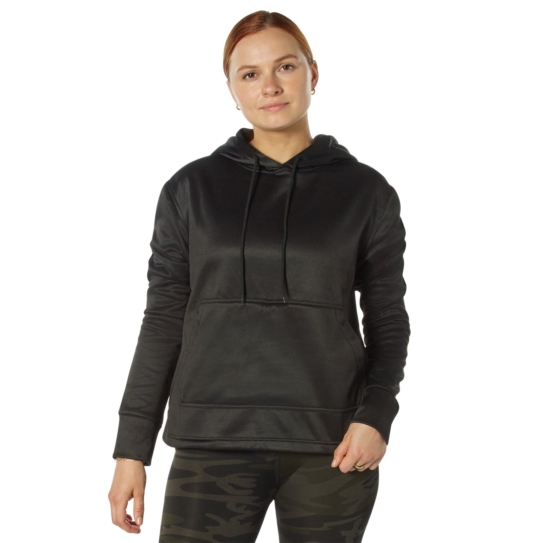 Rothco Womens Concealed Carry Hoodie - Color : Black, Size : 2XL