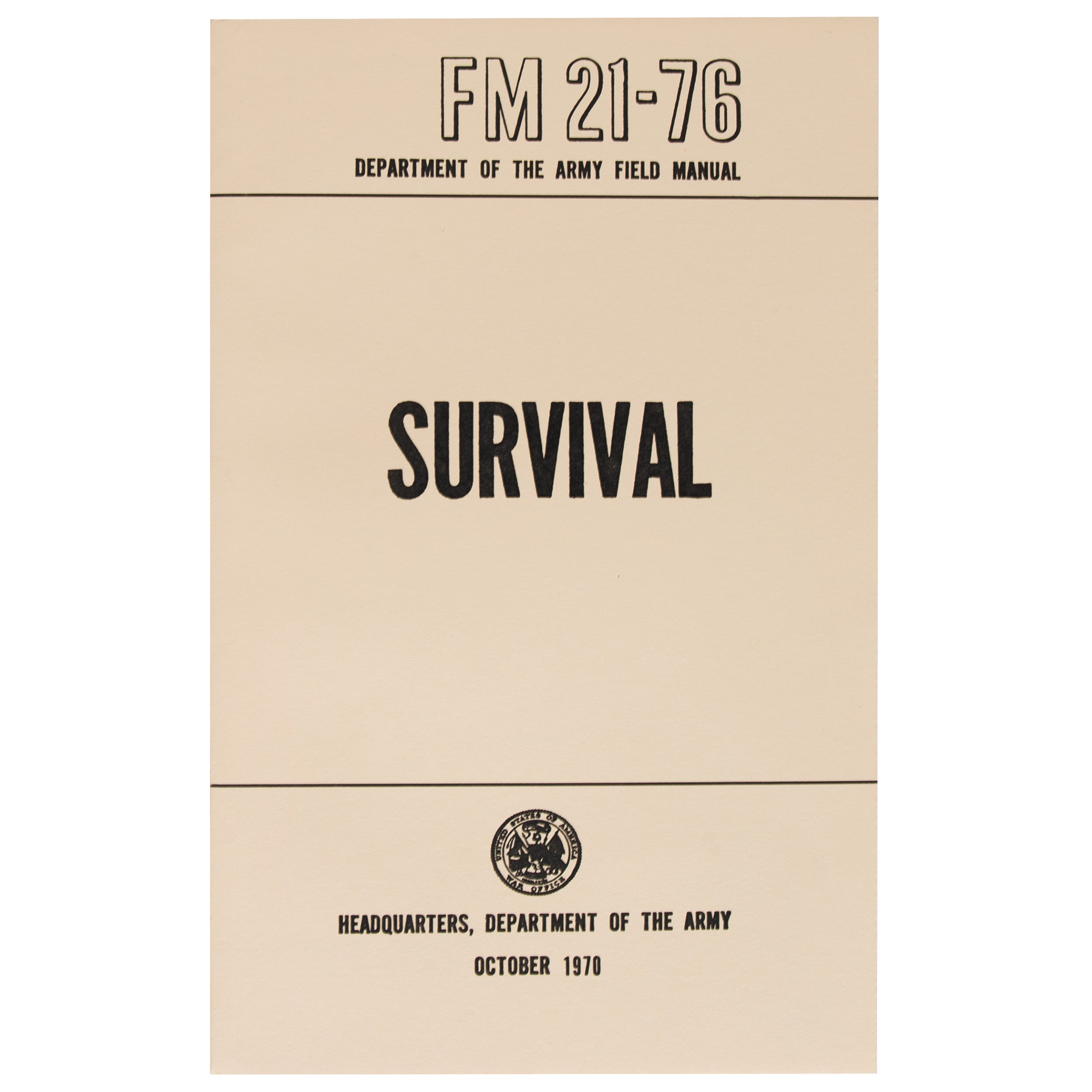 SURVIVAL MANUAL