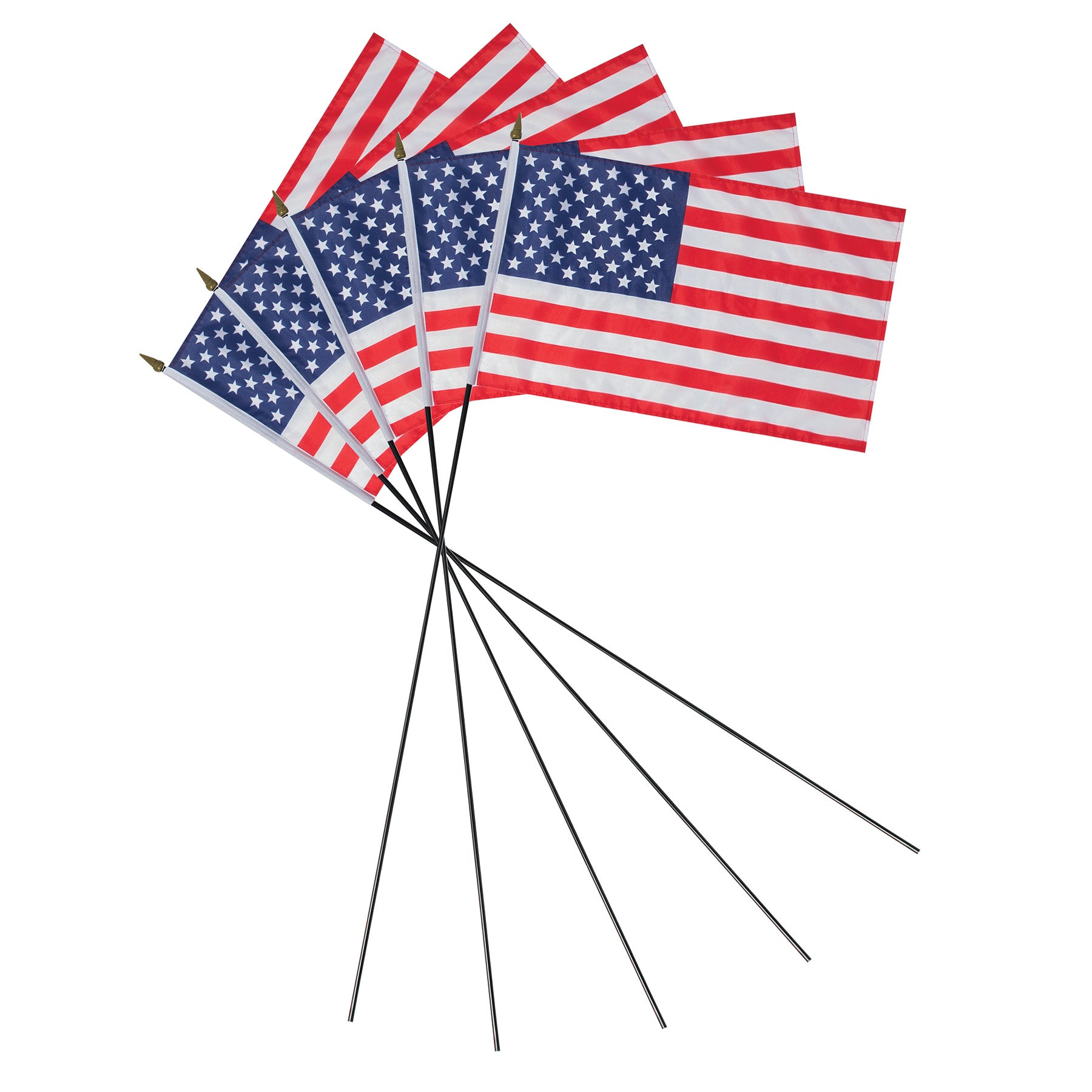 Rothco US Stick Flag - Options : Six Pieces