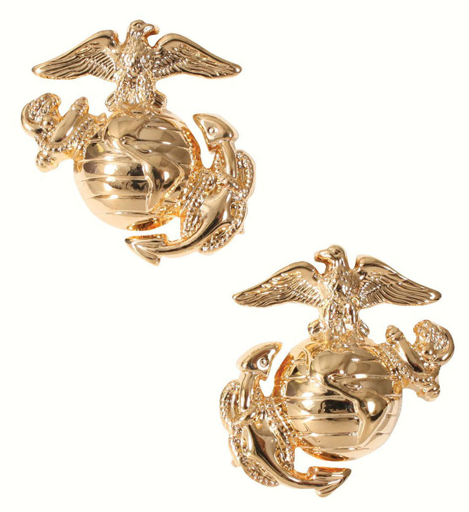 Rothco Marine Corps Globe & Anchor Insignia - Color : Gold