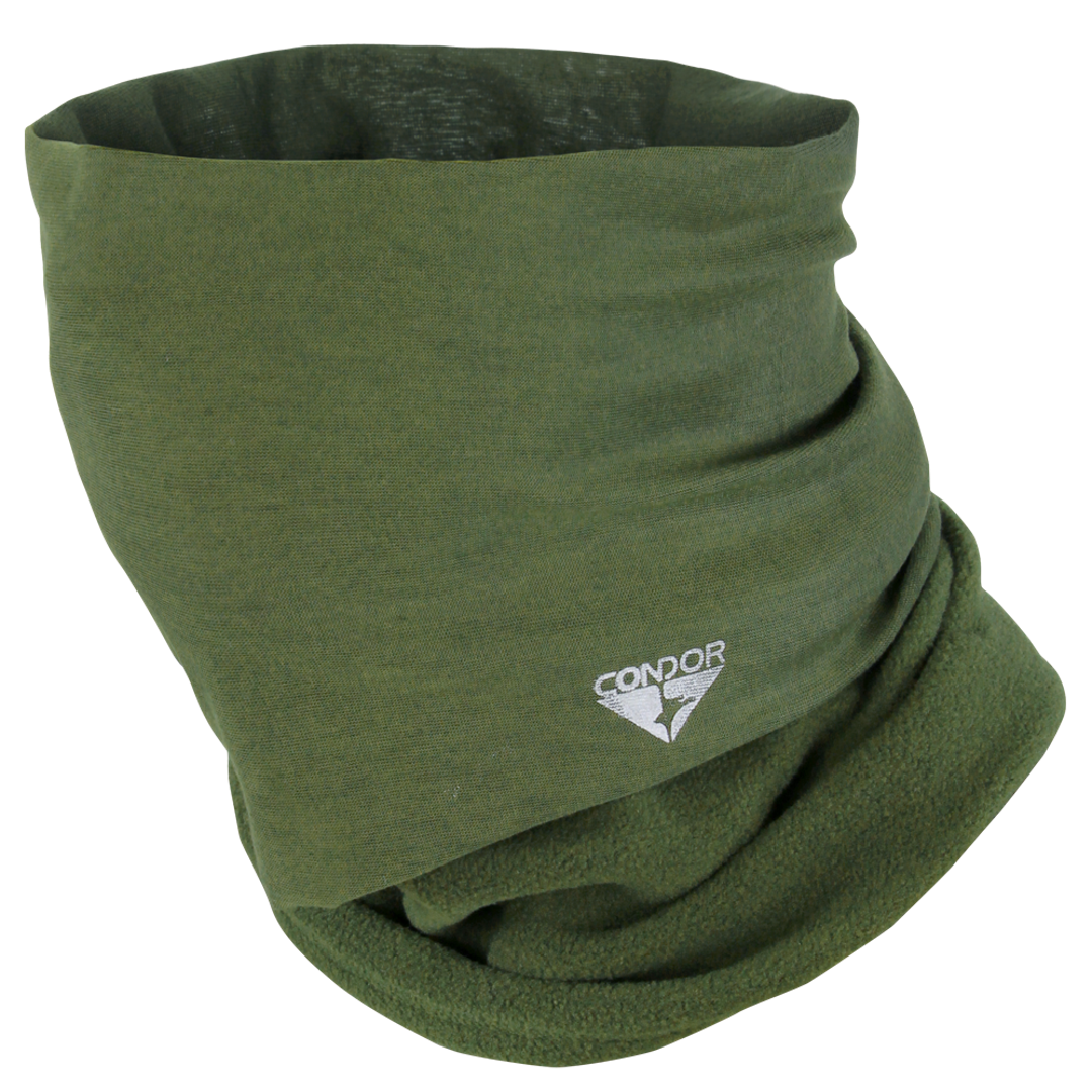 Tour de cou Condor — Fleece Multi Wrap — Vert olive