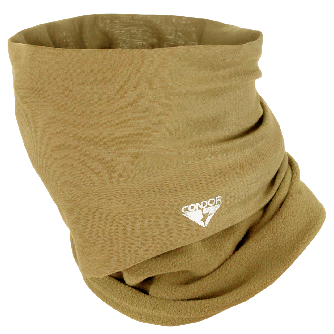 Tour de cou Condor — Fleece Multi Wrap — Brun coyote