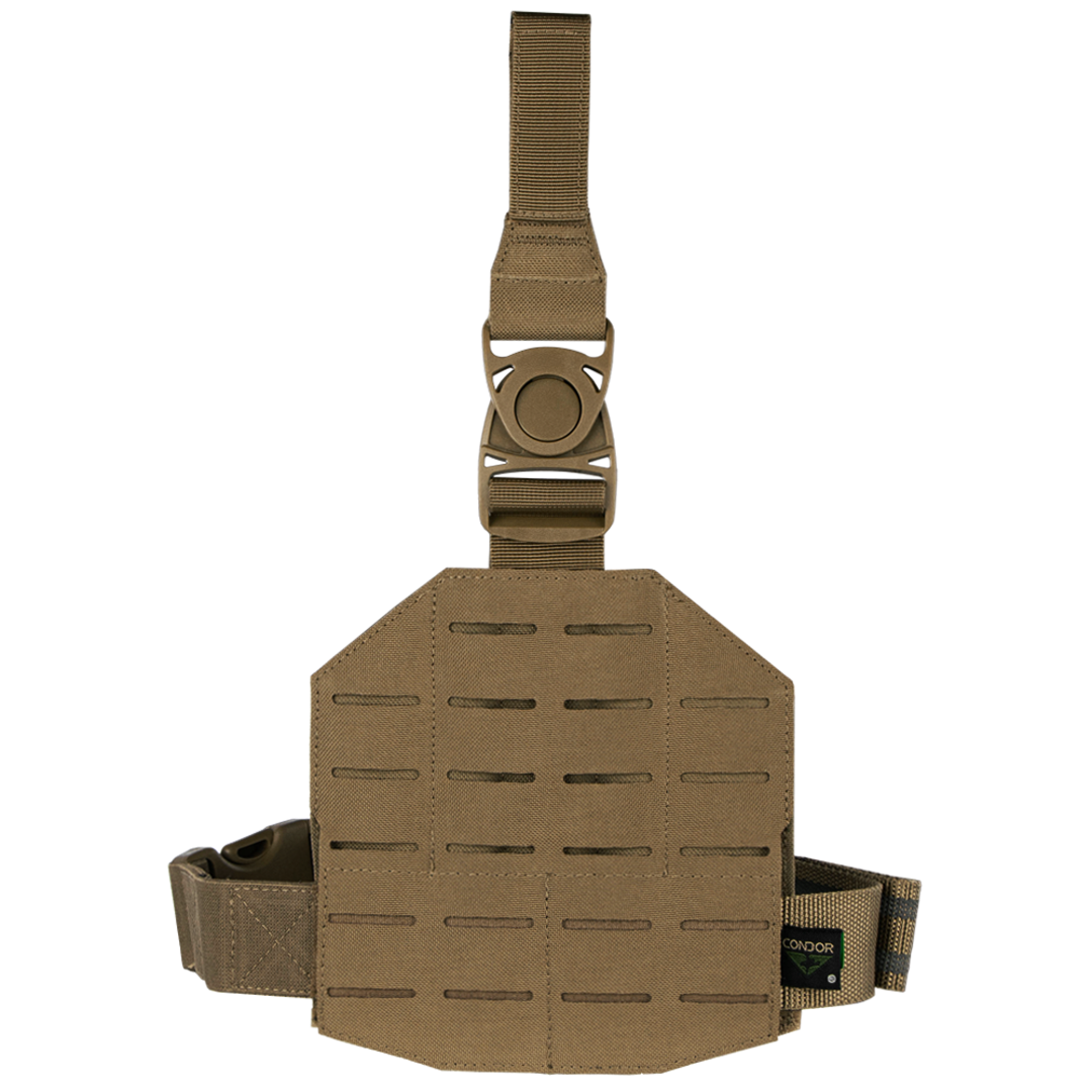 Équipement tactique Condor — LCS Drop Leg Panel — Brun coyote