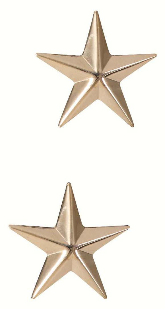 Rothco Brigadier General Insignia Stars - Color : Gold