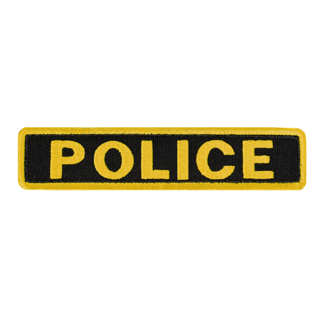 Écusson Condor — Police Patch — Or / noir / 5 x 1 / 6 pièces