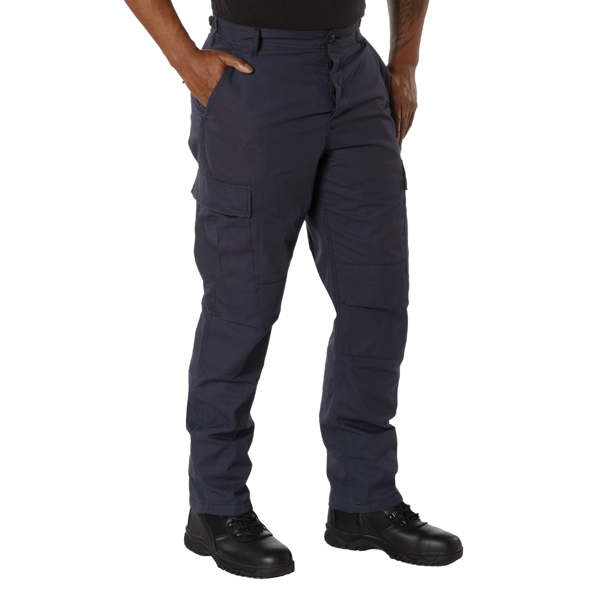 Rothco Rip-Stop BDU Pants - Color : Midnight Navy Blue, Size : 3XL