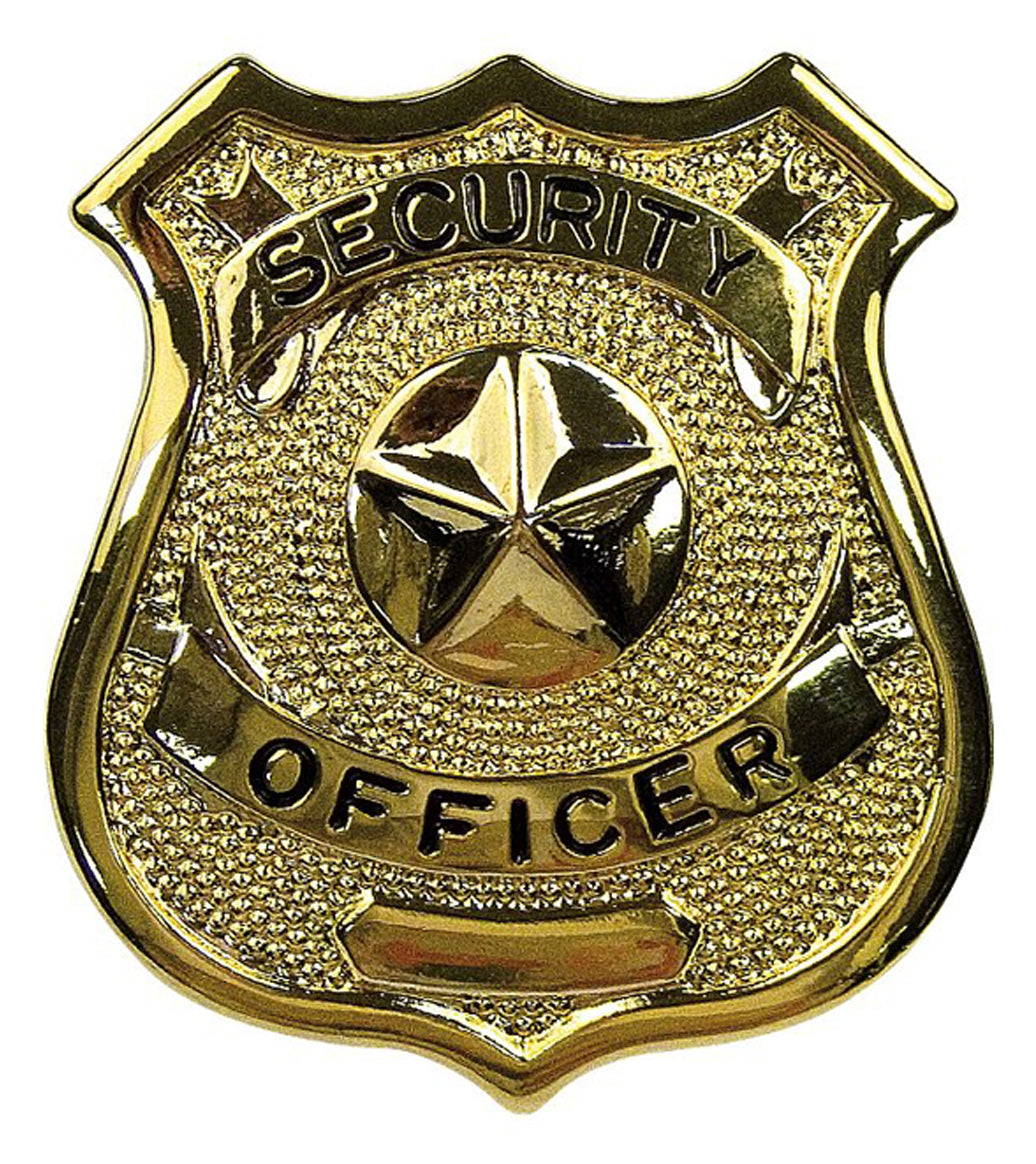 Rothco Security Officer Badge - Color : Gold