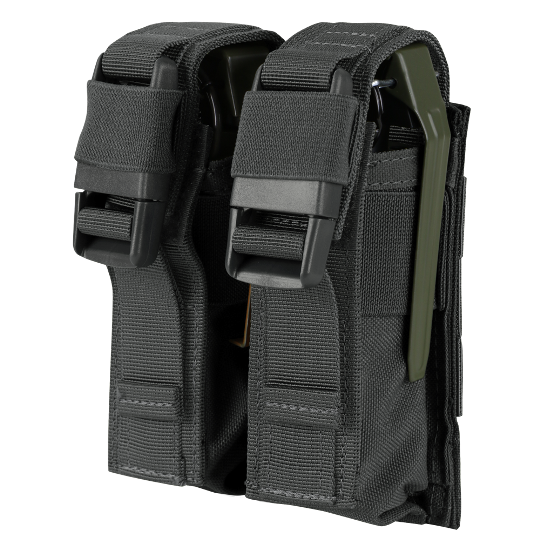 Pochette Condor — Double Flashbang Pouch — Noir