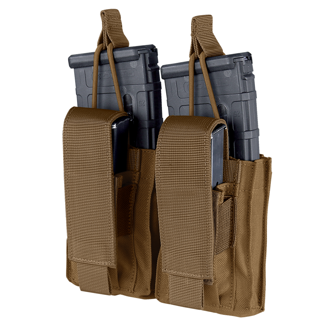 Pochette Condor — Double Kangaroo Mag Pouch Gen II — Brun coyote