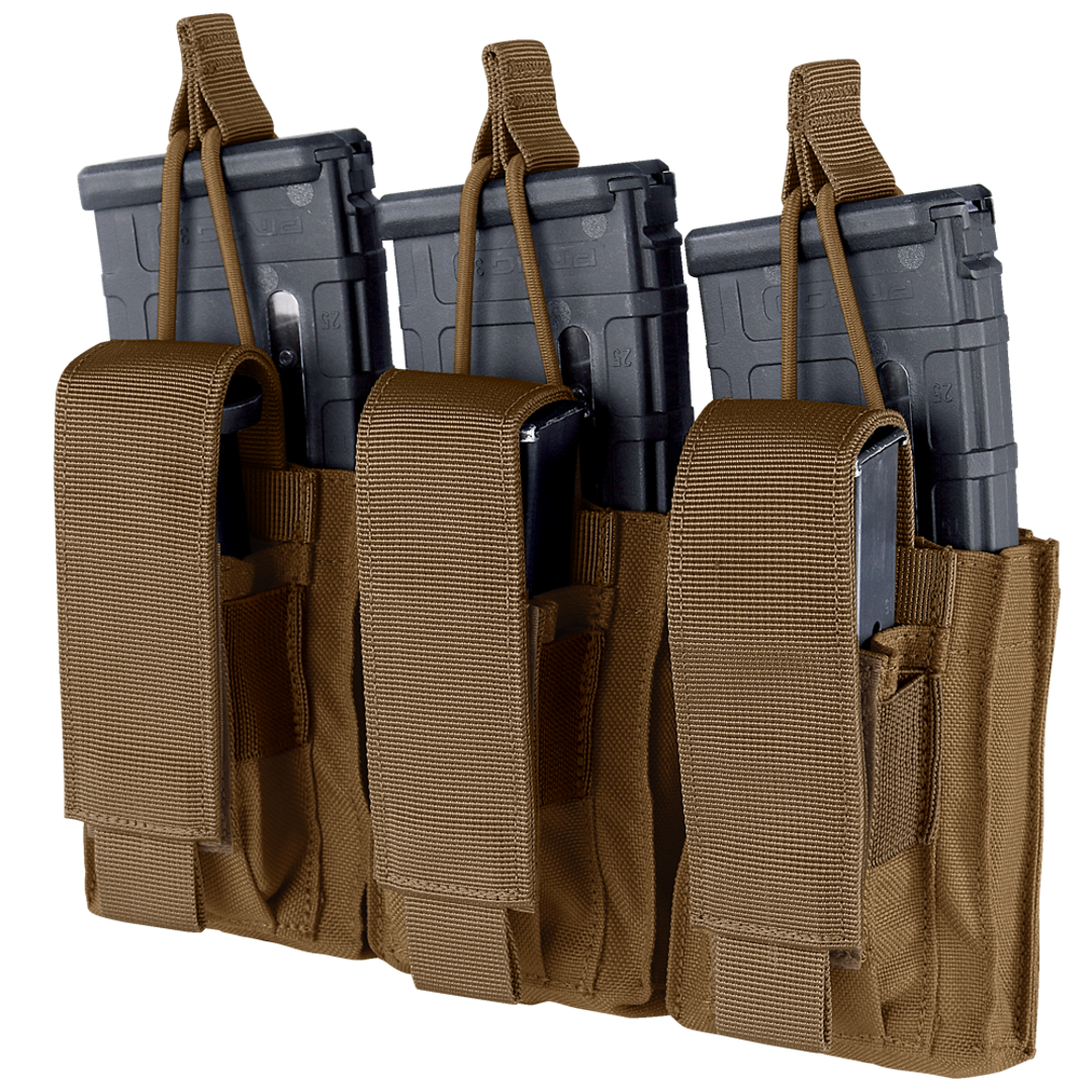 Pochette Condor — Triple Kangaroo Mag Pouch Gen II — Brun coyote