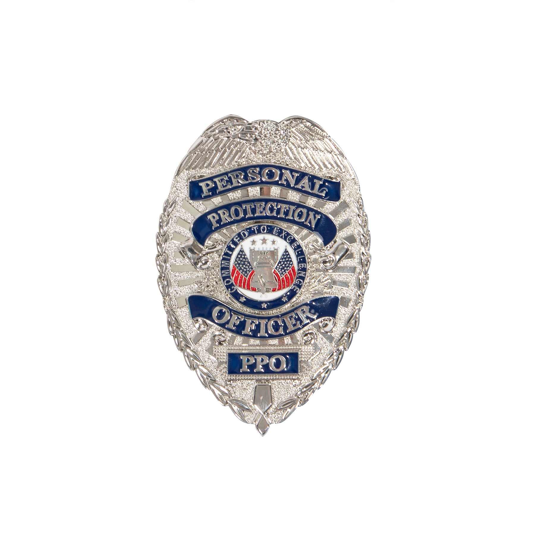 Rothco Personal Protection Officer (PPO) Badge - Color : Silver