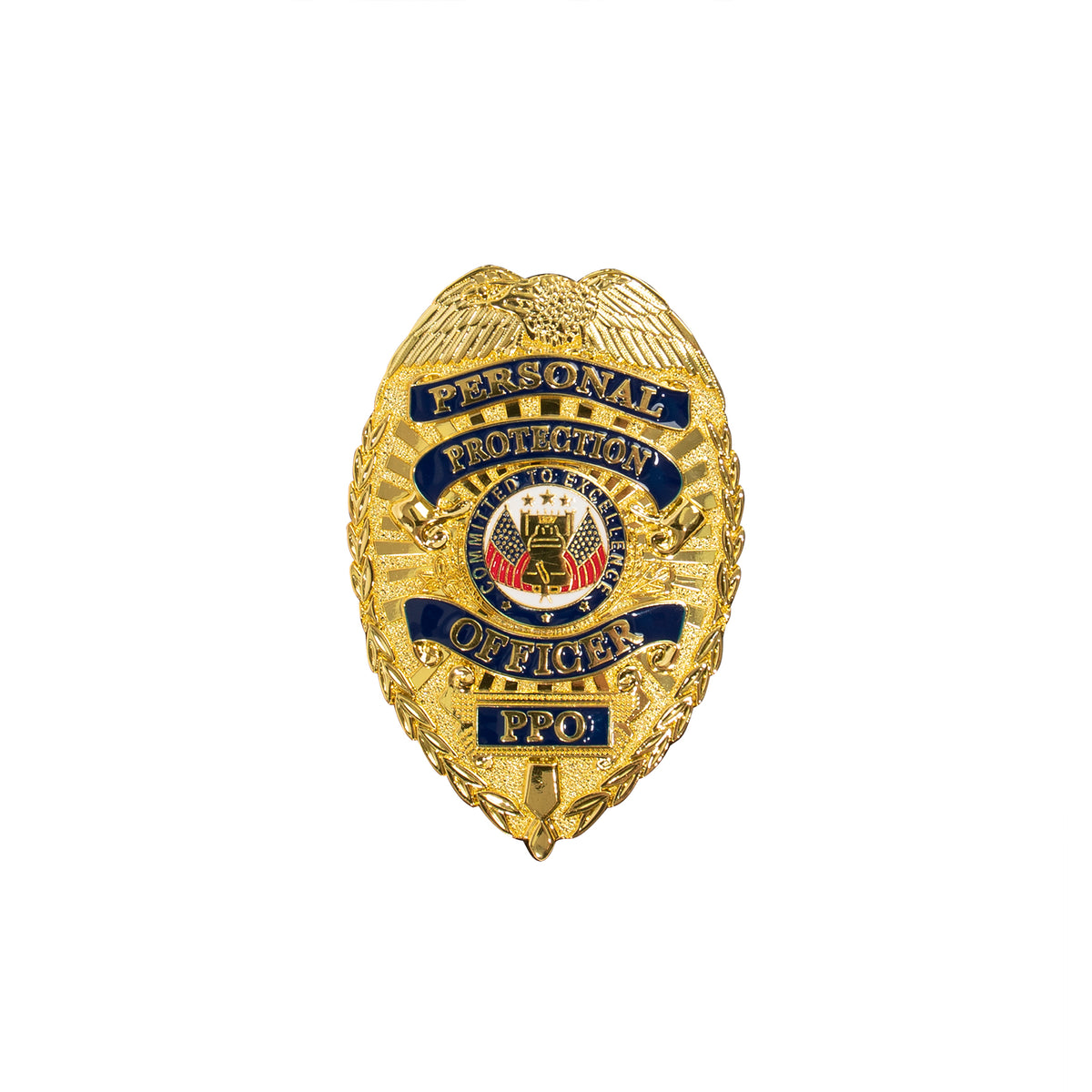 Rothco Personal Protection Officer (PPO) Badge - Color : Gold