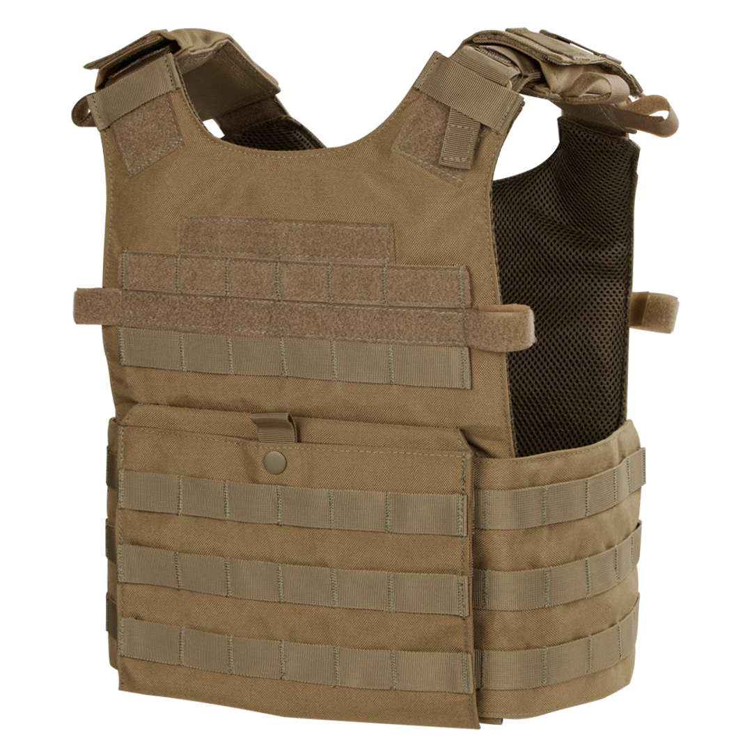 Porte-plaques Condor — Gunner Plate Carrier — Brun coyote