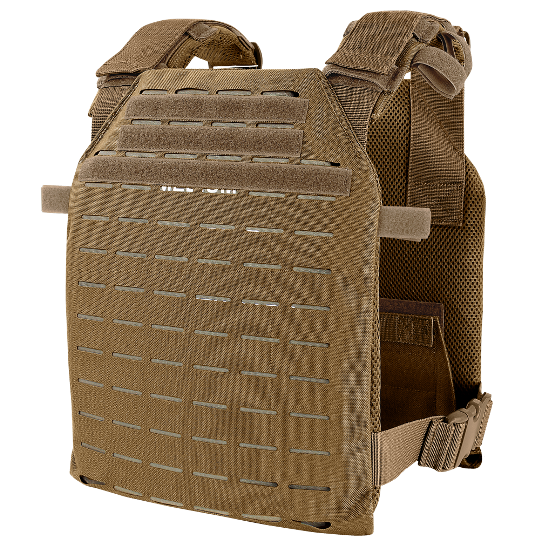 Porte-plaques Condor — LCS Sentry Plate Carrier — Brun coyote
