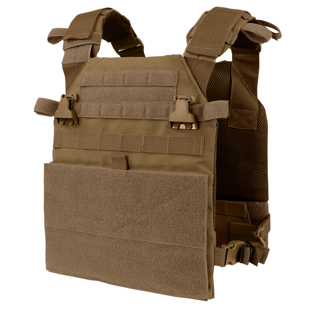 Porte-plaques Condor — Vanquish Plate Carrier — Brun coyote