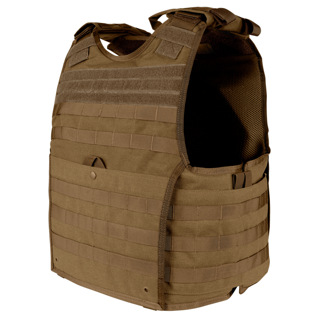 Porte-plaques Condor — EXO Plate Carrier Gen II — Brun coyote / L/XL