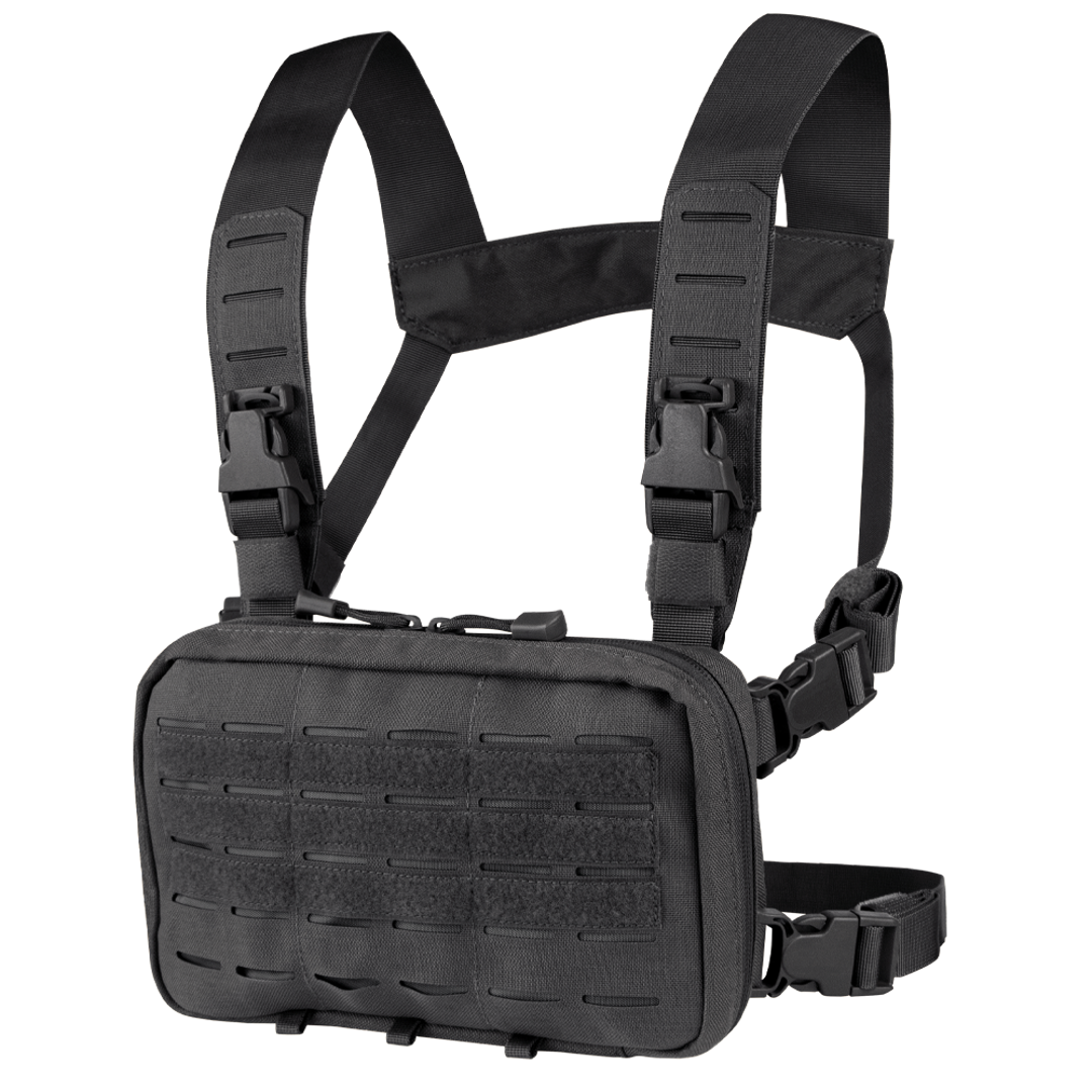 Harnais de poitrine Condor — Stowaway Chest Rig — Noir