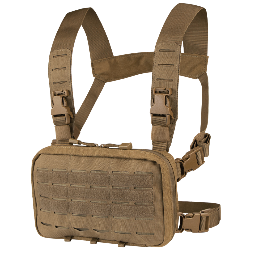 Harnais de poitrine Condor — Stowaway Chest Rig — Brun coyote