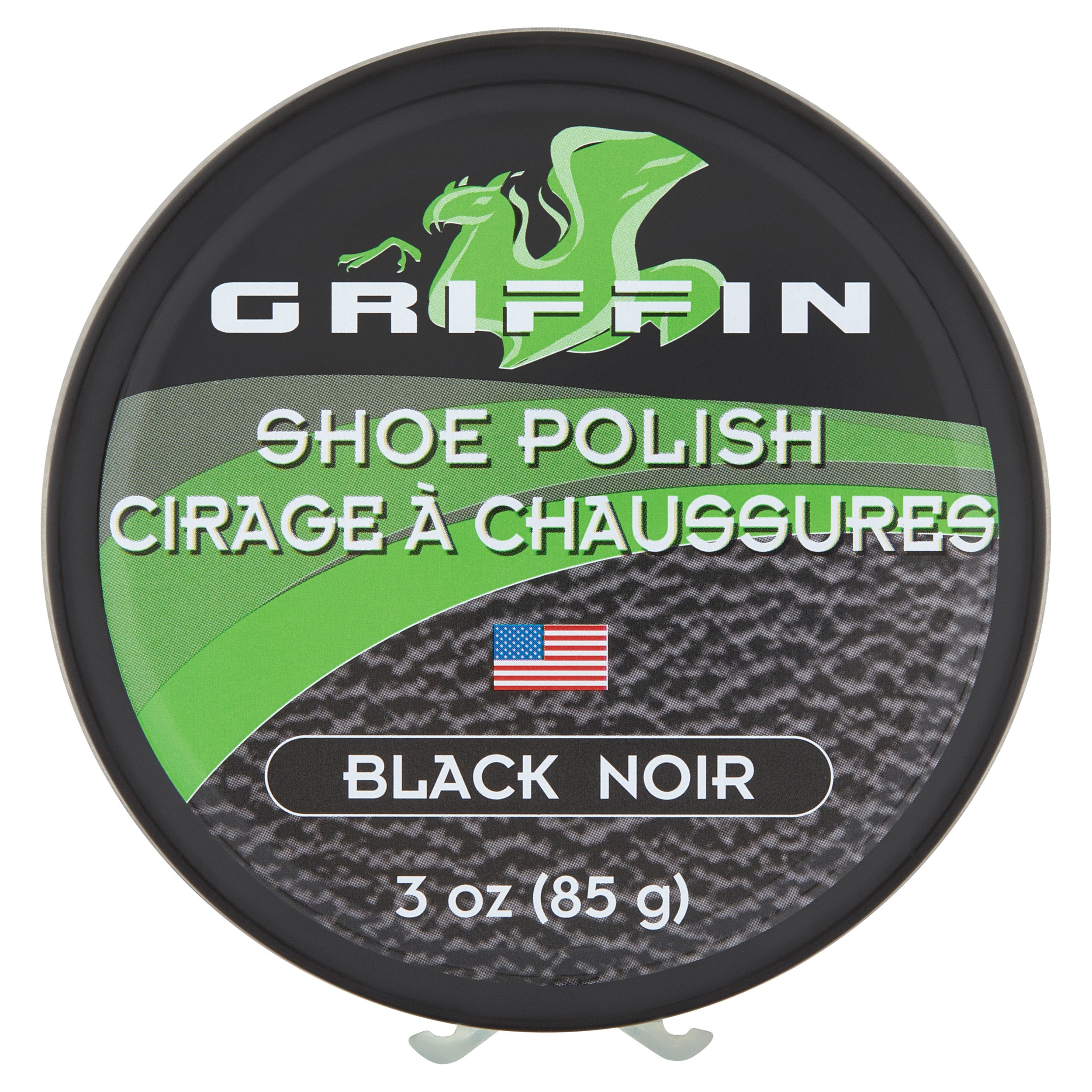 Griffin Shoe Polish – 3 oz. - Color : Black
