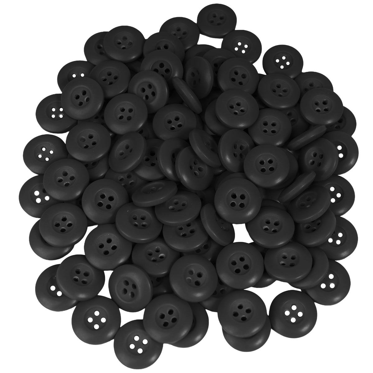 Rothco BDU Buttons Bag of 100 - Color : Black