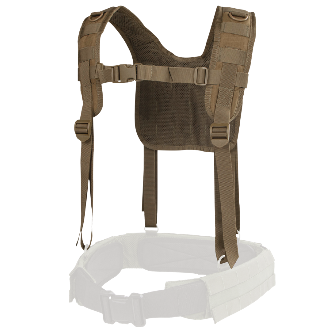 Harnais de poitrine Condor — H-Harness — Brun coyote