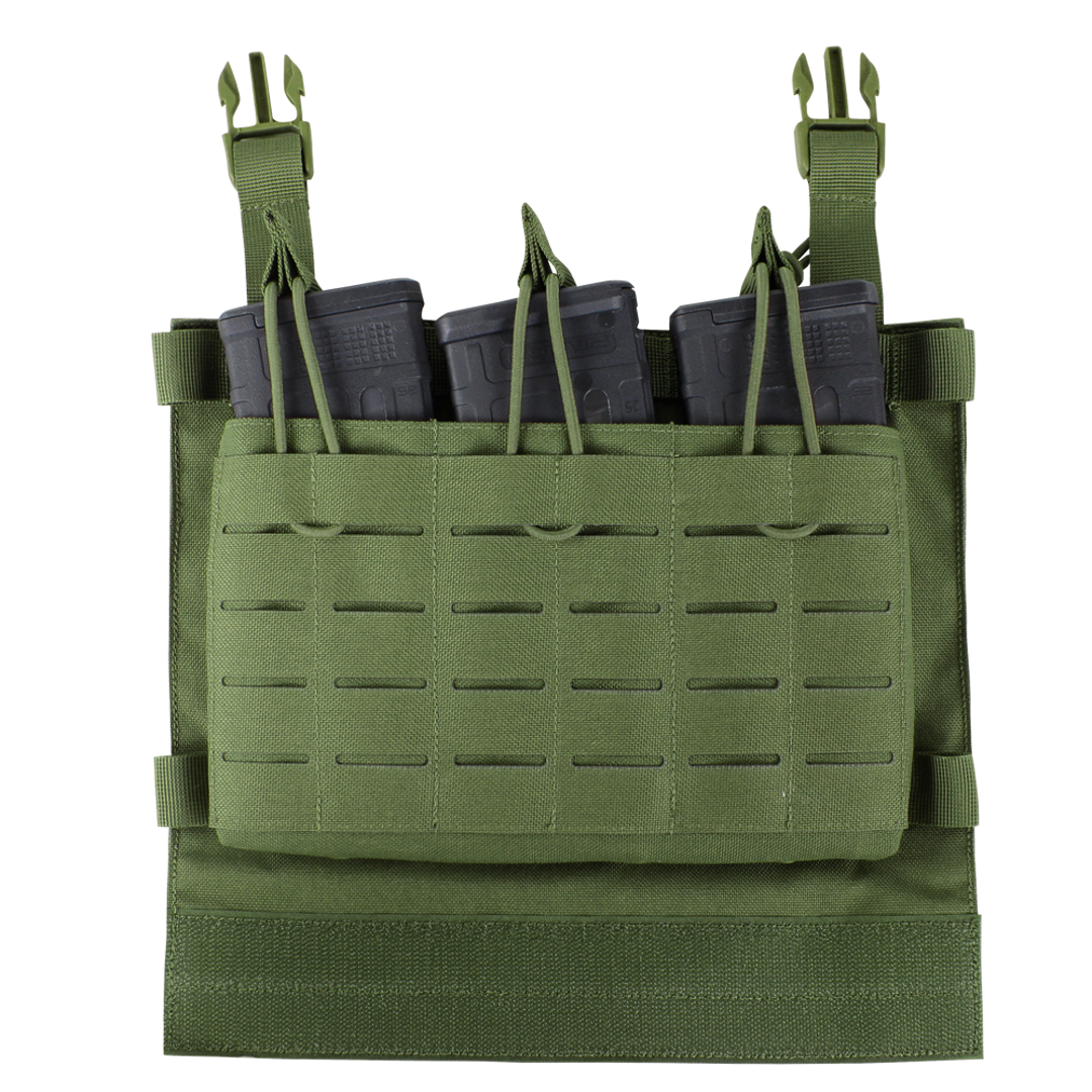 Accessoire pour porte-plaques Condor — VAS Triple Mag Panel — Vert olive