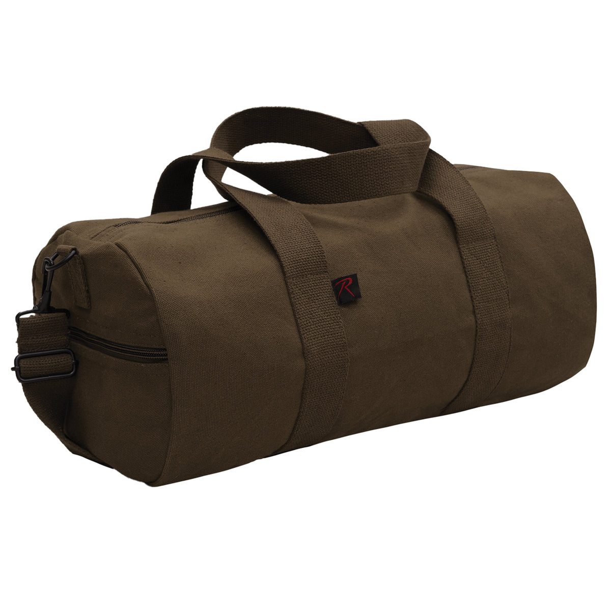 Rothco Canvas Shoulder Duffle Bag - Color : Earth Brown, Size : 24 Inches