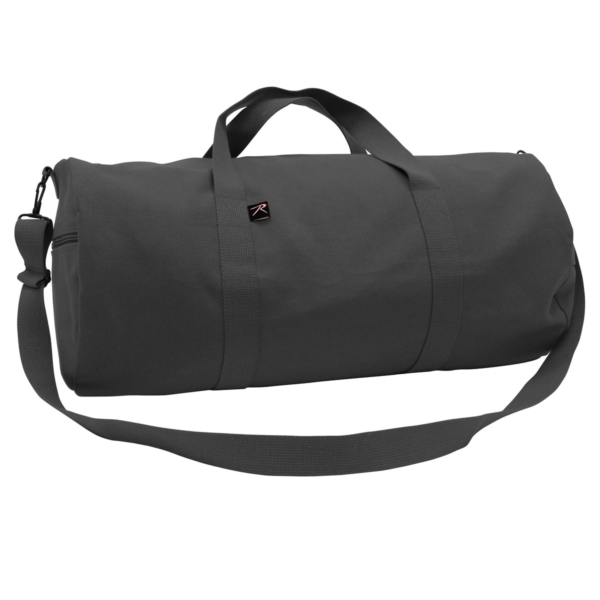 Rothco Canvas Shoulder Duffle Bag - Color : Charcoal Grey, Size : 19 Inches