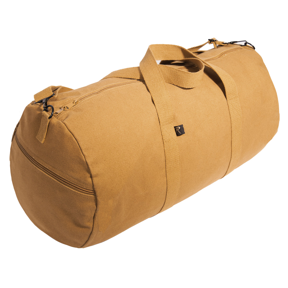 Rothco Canvas Shoulder Duffle Bag - Color : Coyote Brown, Size : 19 Inches