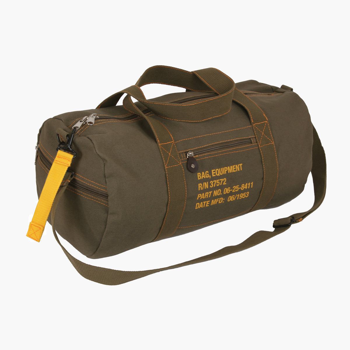 Rothco Canvas Equipment Bag - Color : Olive Drab, Size : 19 Inches