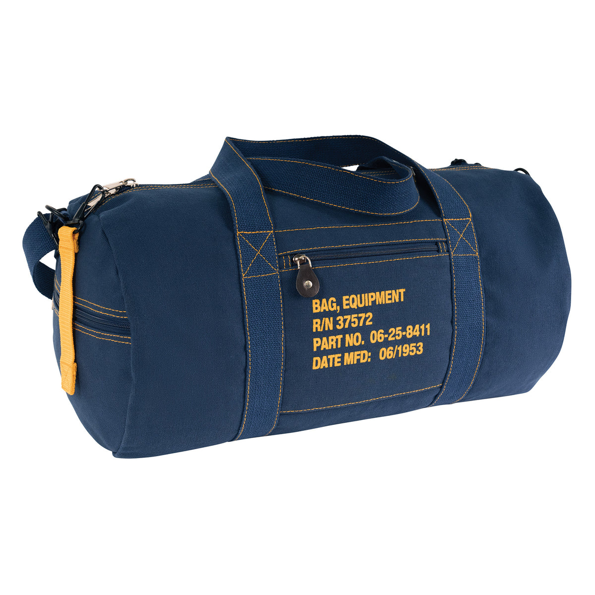Rothco Canvas Equipment Bag - Color : Navy Blue, Size : 19 Inches